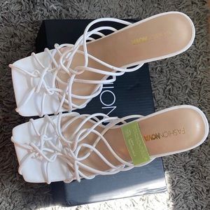 Fashionnova White heels